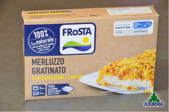 MERLUZZO GRATINATO ROSM./LIMONE    10X360GRSG