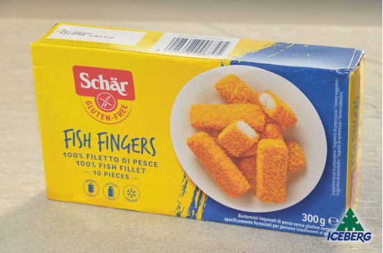 BASTONCINI DI PESCE S/GLUTINE S.   10X300GRSG