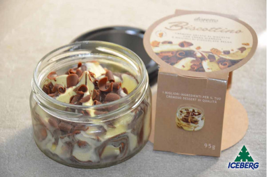 GELATO VASETTO BISCOTTINO          8X95GR  CG