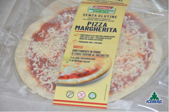 PIZZA MARGHERITA S/GLUTINE M.      6X350GR SG
