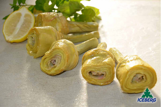 CARCIOFI CON GAMBO E.              5X1KG   SG