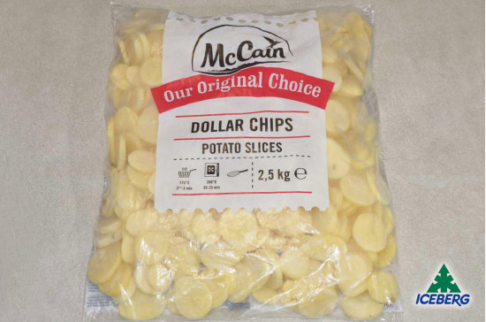 PATATE FETTE DOLLAR CHIPS MCCAIN 4X2,5KG SG