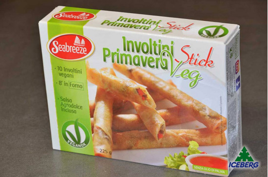 INVOLTINI PRIMAVERA VEG STICK 12X225GRSG
