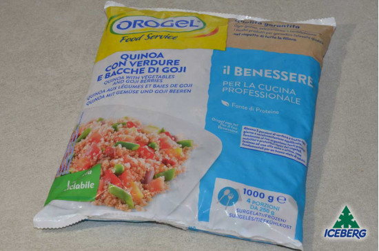 QUINOA CON VERDURE E BACCHE GOJI   4X1KG   CG