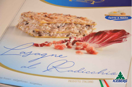 LASAGNE RADICCHIO E SALSICCIA D.M. 2X2,5KG SG