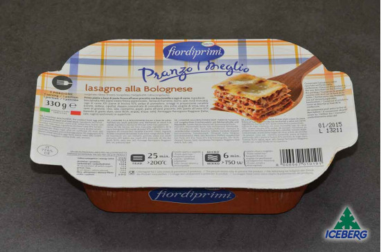 LASAGNE ALLA BOLOGNESE F.P. 1X4PZ SG