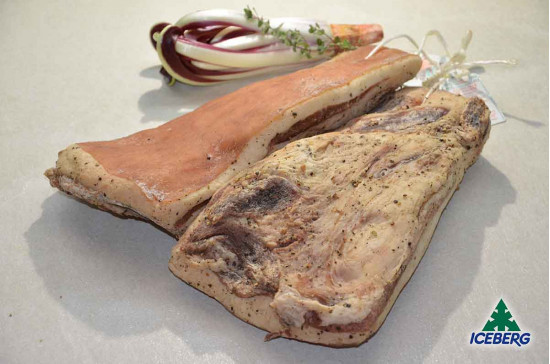 GUANCIALE SUINO AFFUMICATO 1X2PZ FR