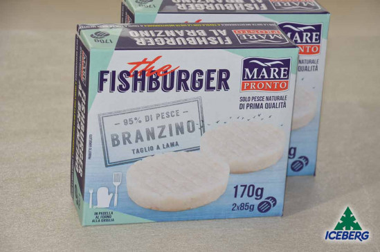 FISHBURGER DI BRANZINO 12X170GRSG