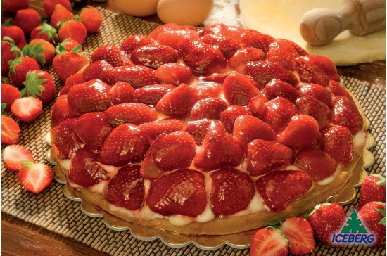 CROSTATA FRAGOLE ROTONDA 1X1PZ CG
