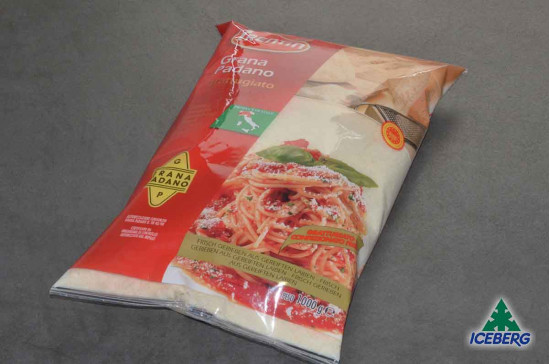 FORMAGGIO GRATTUGIATO PAD.DOP BUSTA 4X1KG +FR