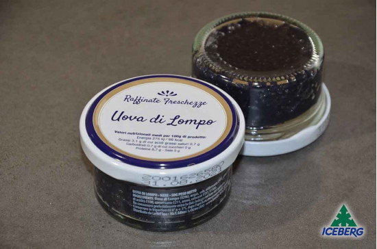 UOVA DI LOMPO NERO 12X50GR FR
