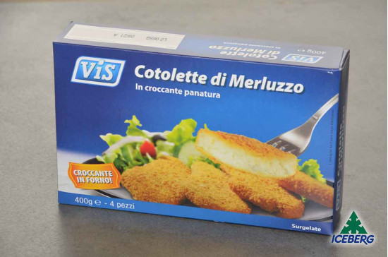 COTOLETTE MERLUZZO VIS 8X400GR SG
