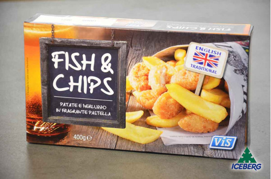 FISH & CHIPS VIS 6X400GR SG