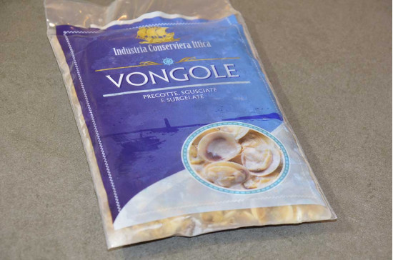 VONGOLE PIASTRA S/G 25X100GRSG