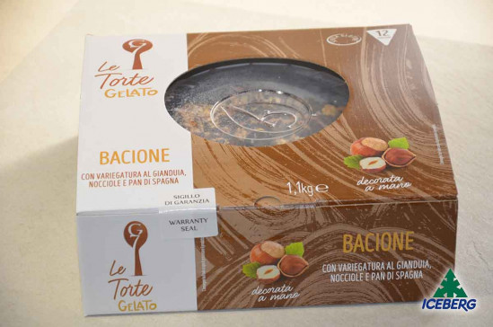 BACIONE G7 TORTA GELATO 4X1,1KG SG