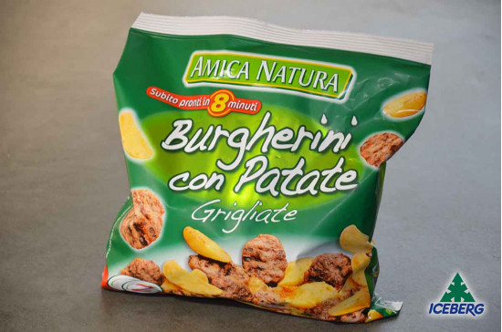 BURGHERINI CON PATATE 6X450GR SG