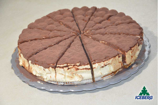 TIRAMISU' S/GLUTINE PORZION. 1X1100GRSG