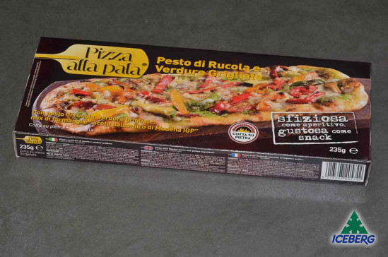 PIZZA PALA PESTO/VERDURE GRIGL.S. 12X235GRSG