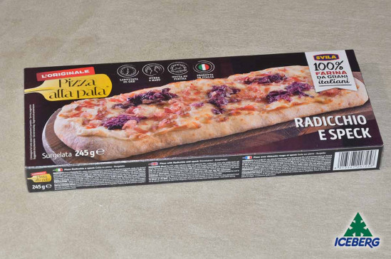 PIZZA PALA RADICCHIO/SPECK S. 12X245GRSG