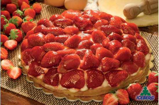 CROSTATA FRAGOLE ROTONDA 1X1PZ CG