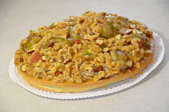 CROSTATA FICHI E NOCI ROTONDA 1X1PZ CG