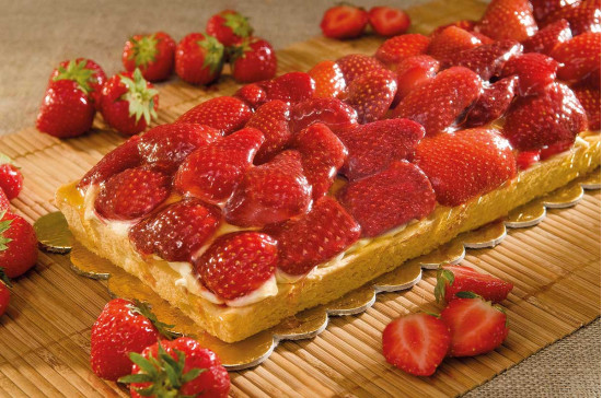 CROSTATA FRAGOLE TRANCIO 1X1PZ CG