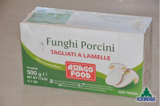 FUNGHI PORCINI LAMELLE A. FOOD 6X500GR SG