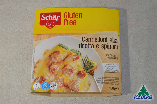 CANNELLONI RICOTTA SPINACI S/G S. 8X300GR SG
