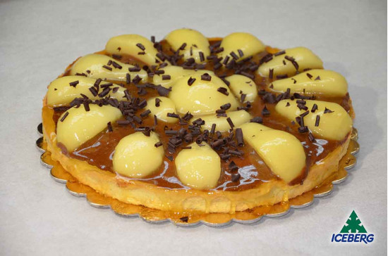 CROSTATA DI PERE E CREMA CIOCCOLATO1X1PZ CG