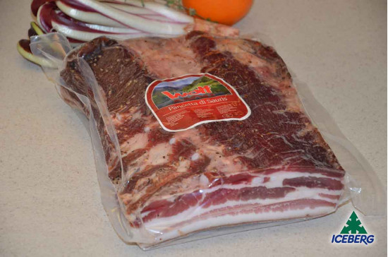 PANCETTA SAURIS AFFUMICATA 1/2 S.V.1X1PZ FR