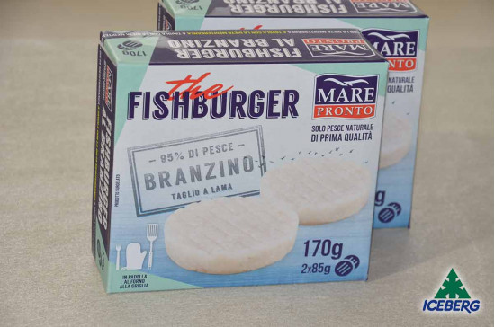 FISHBURGER DI BRANZINO 12X170GRSG