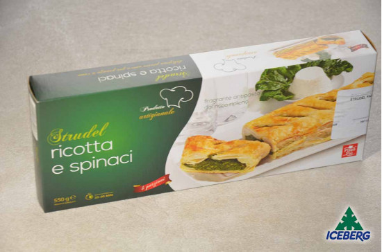 STRUDEL SPINACI E RICOTTA 10X550GRSG