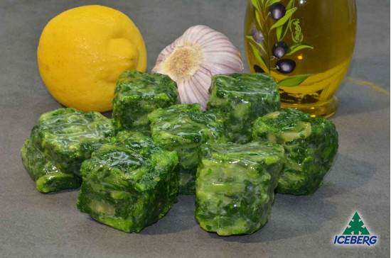 SPINACI CUBETTATI GREEN ICE 4X2,5KG SG