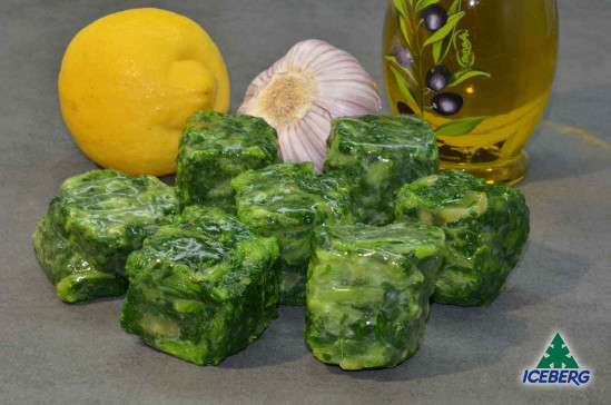 SPINACI CUBETTATI GREEN ICE 4X2,5KG SG