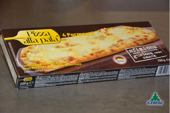 PIZZA PALA 4 FORMAGGI S. 12X220GRSG