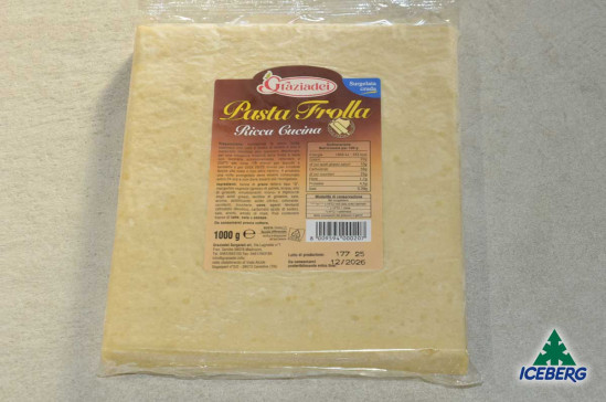 PASTA FROLLA GRAZIADEI 6X1KG SG