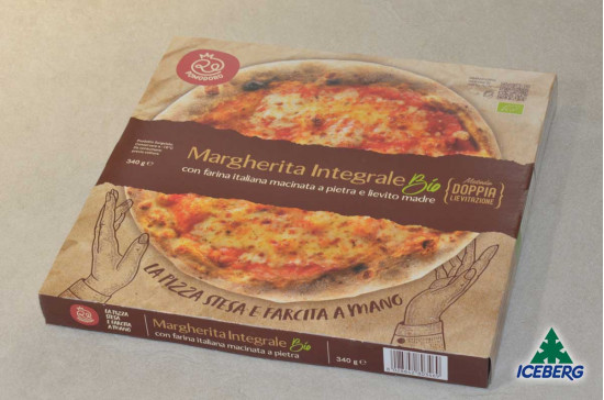 PIZZA DL MARGHERITA INTEGRALE BIO 8X340GR SG