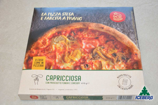 PIZZA CAPRICCIOSA "MARGHERITA" 8X410GR SG