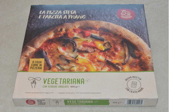 PIZZA VEGETARIANA "MARGHERITA" 8X400GR SG