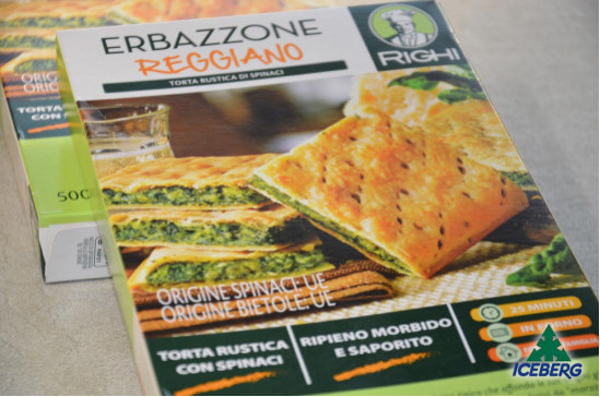 TORTA RUSTICA ERBAZZONE REGGIANO   10X500GRSG