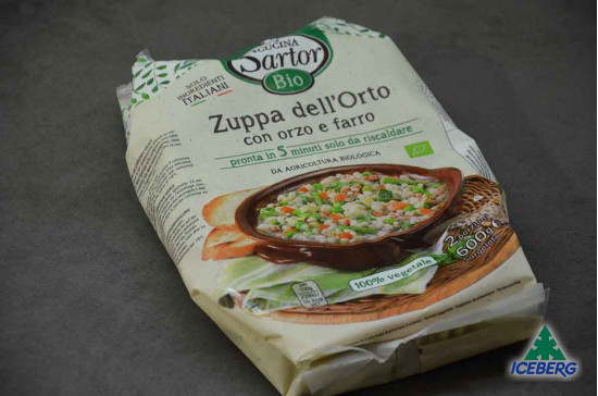 ZUPPA DELL'ORTO C/ORZO E FARRO BIO 6X600GR SG