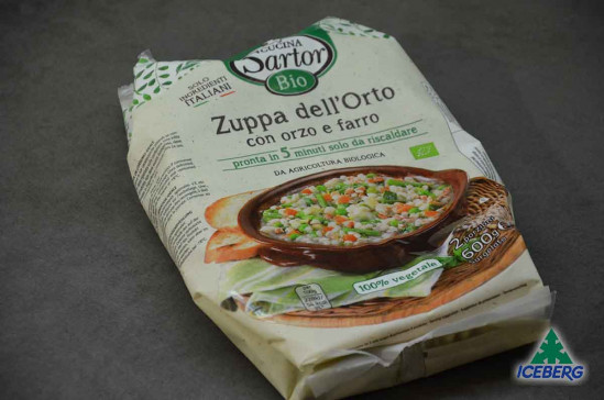 ZUPPA DELL'ORTO C/ORZO E FARRO BIO 6X600GR SG