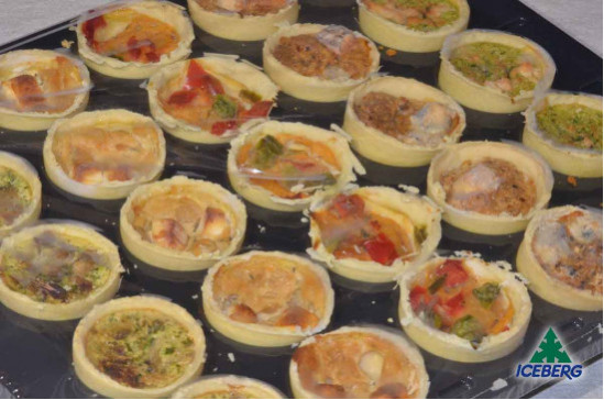 MINI QUICHES ASSORTITE             1X75PZ  SG