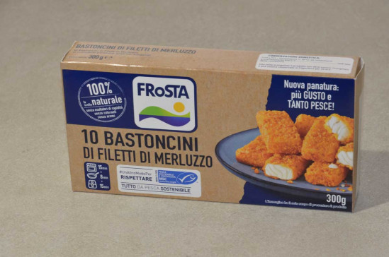 BASTONCINI DI MERLUZZO FROSTA 12X300GRSG