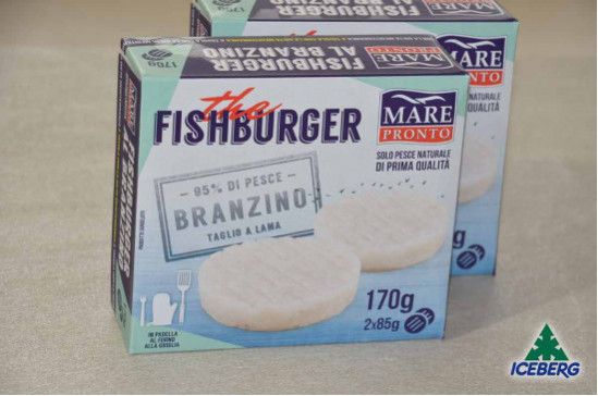 FISHBURGER DI BRANZINO             12X170GRSG