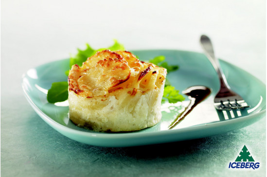 GRATIN DI PATATE CON FORMAGGIO 20X100GRSG