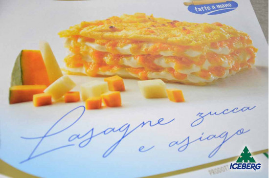 LASAGNE ZUCCA/ASIAGO D.M. 2X2,5KG SG