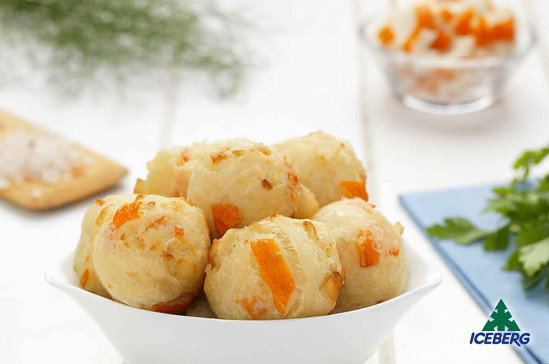 FRITTELLE AL GUSTO DI GRANCHIO 8X500GR SG