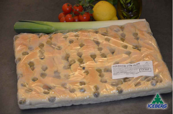 FOCACCIA OLIVE RETTANGOLARE 4X800GR SG