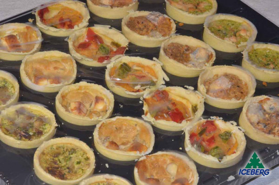 MINI QUICHES ASSORTITE 1X75PZ SG
